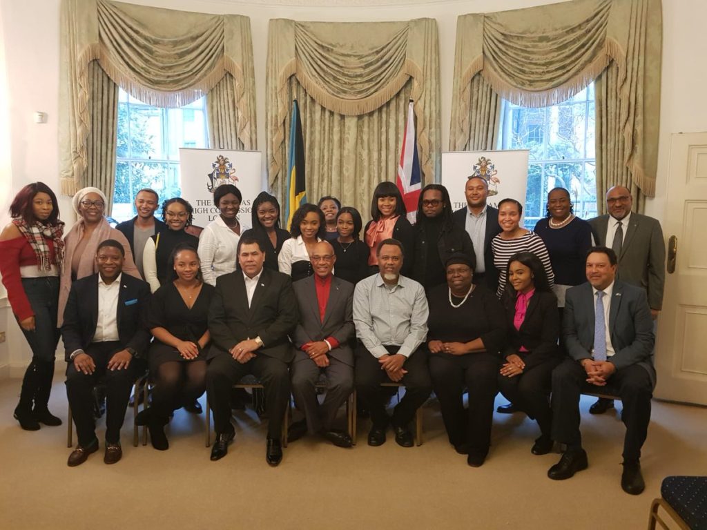 BAHAMAS EDUCATION MINISTER HOSTS RECEPTION FOR BAHAMIAN STUDENTS IN UK ...