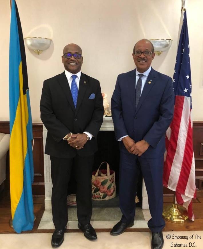 AMBASSADOR COLLIE MEETS WITH AMBASSADOR OF BARBADOS – BAHAMAS CHRONICLE