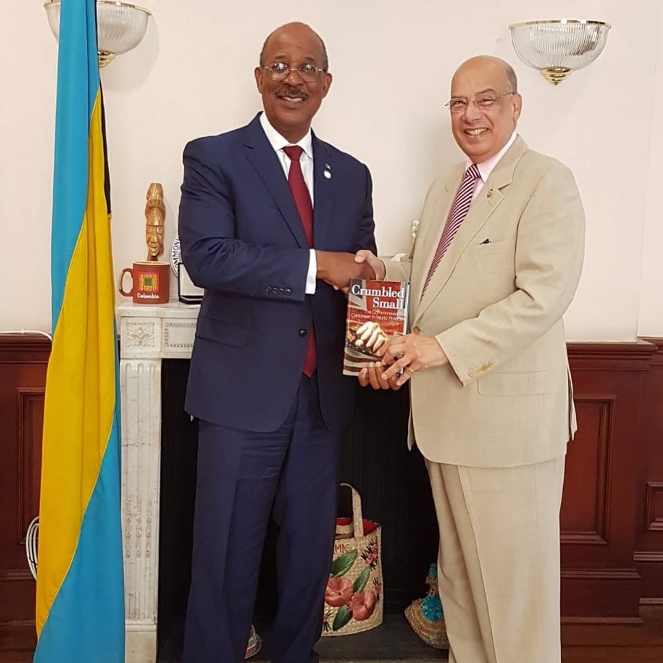 ANTIGUA AND BARBUDA AMBASSADOR PAYS COURTESY CALL ON AMBASSADOR COLLIE ...