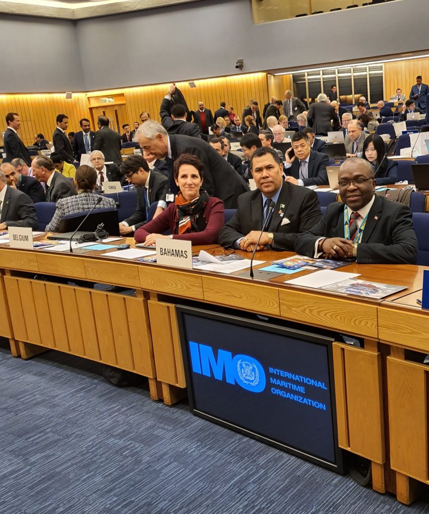 Greenslade Leads Bahamas Delegation At Opening Session Of Imo 