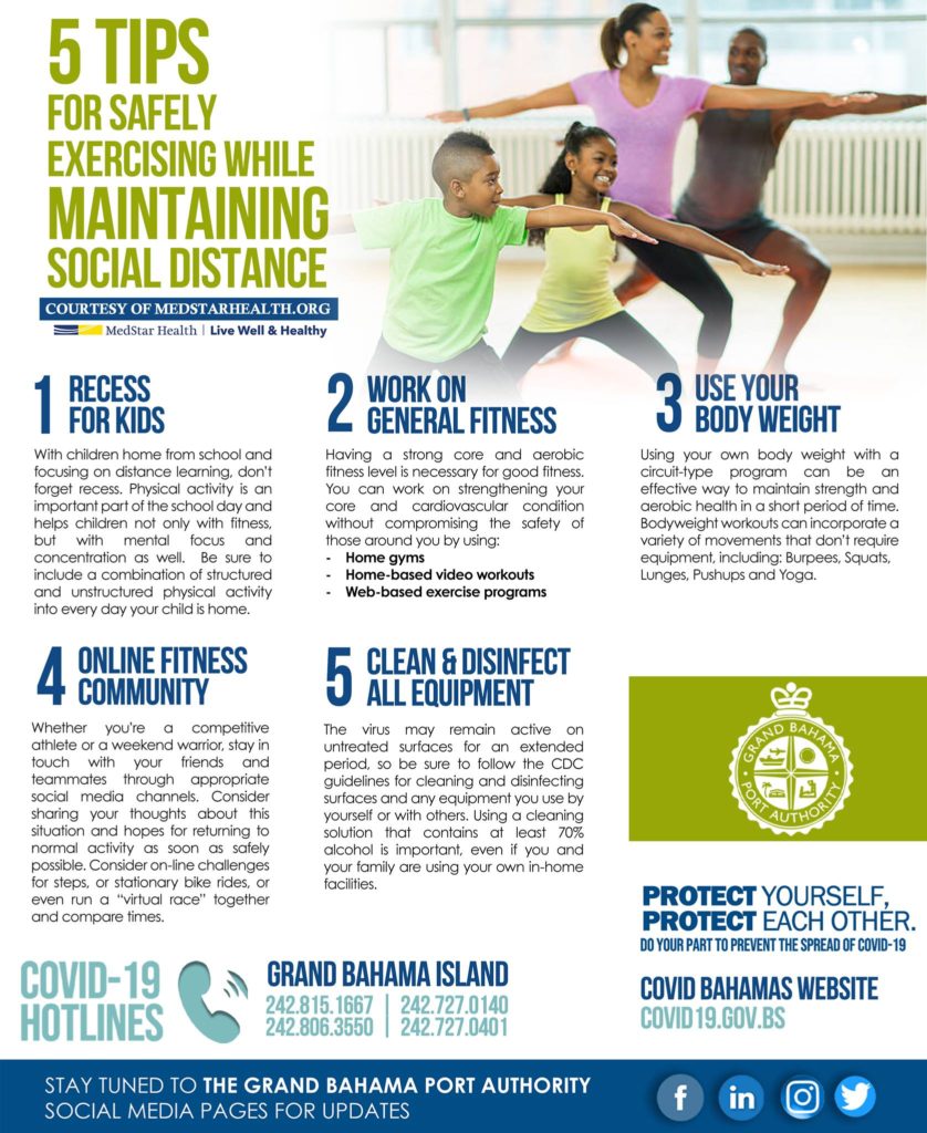HELPFUL TIPS ON STAYING FIT DURING THE COVID-19 PANDEMIC – BAHAMAS ...