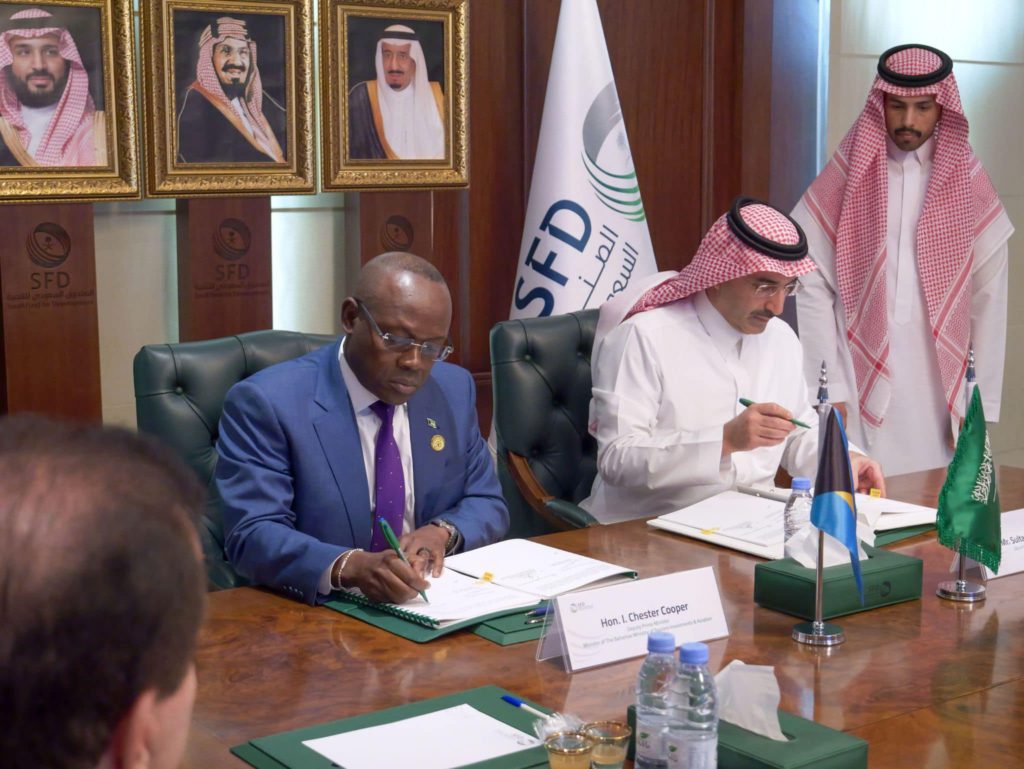 SAUDI LOAN FOR TOURISM INCUBATION CENTERS EXECUTED – BAHAMAS CHRONICLE